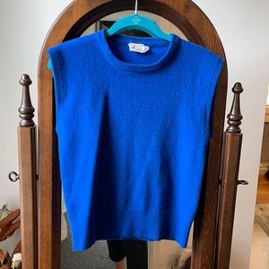 Vintage 1990s Crazy Horse Crewneck Sweater vest